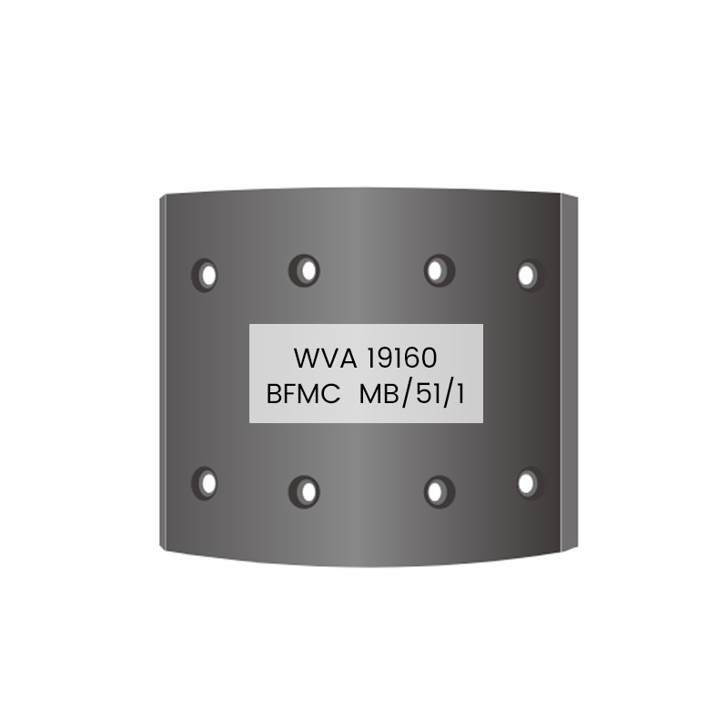 19160 MB/51/1 Bremsebelægning til MERCEDES-BENZ