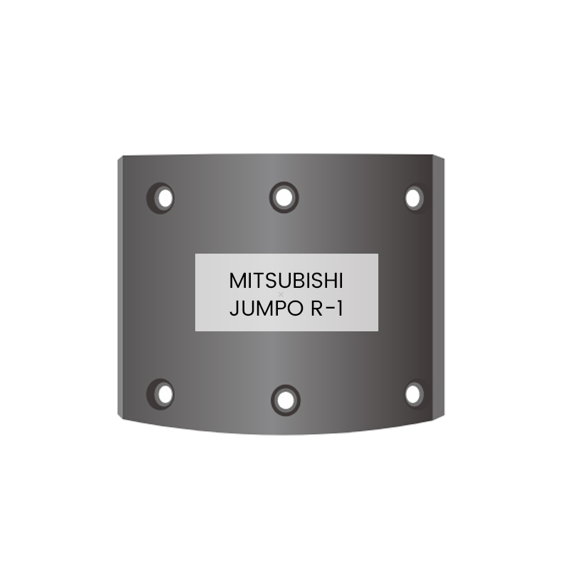 MITSUBISHI JUMPO R-1 Bremsebelægning Bremseklods