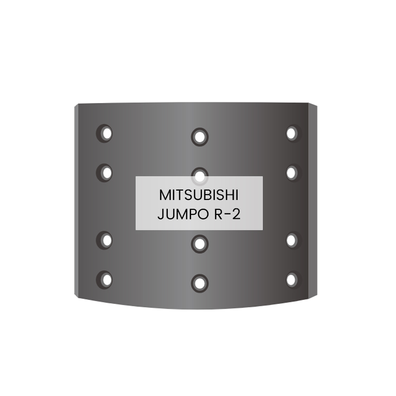 Bremsebelægning MITSUBISHI JUMBO R2 Bremseklods