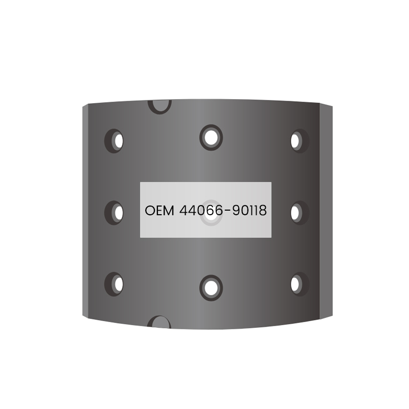 44066-90118 Bremsebelægning Auto bremsesystem dele 17mm tykkelse til NISSAN