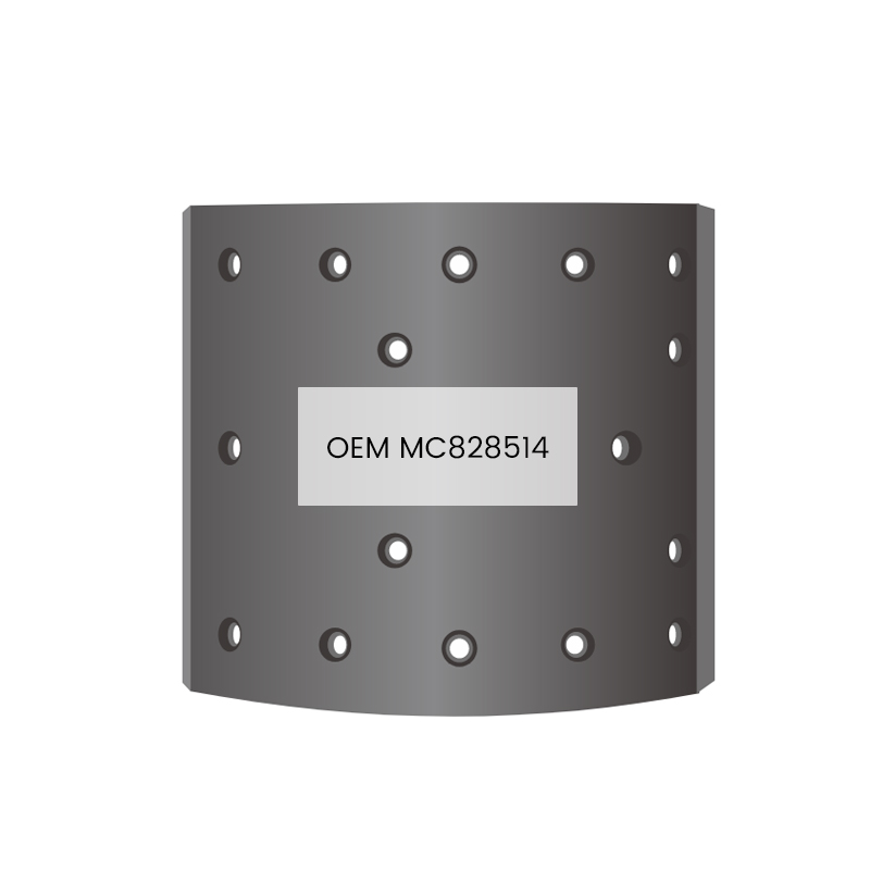 MC828514 Bremsebelægning Auto Bremsesystem dele til MITSUBISHI 8 huller